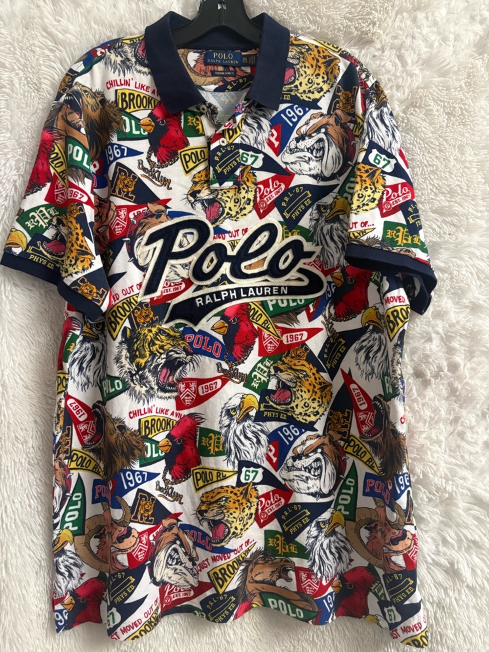 Ralph Lauren Multicolor Polo Graphic Tee